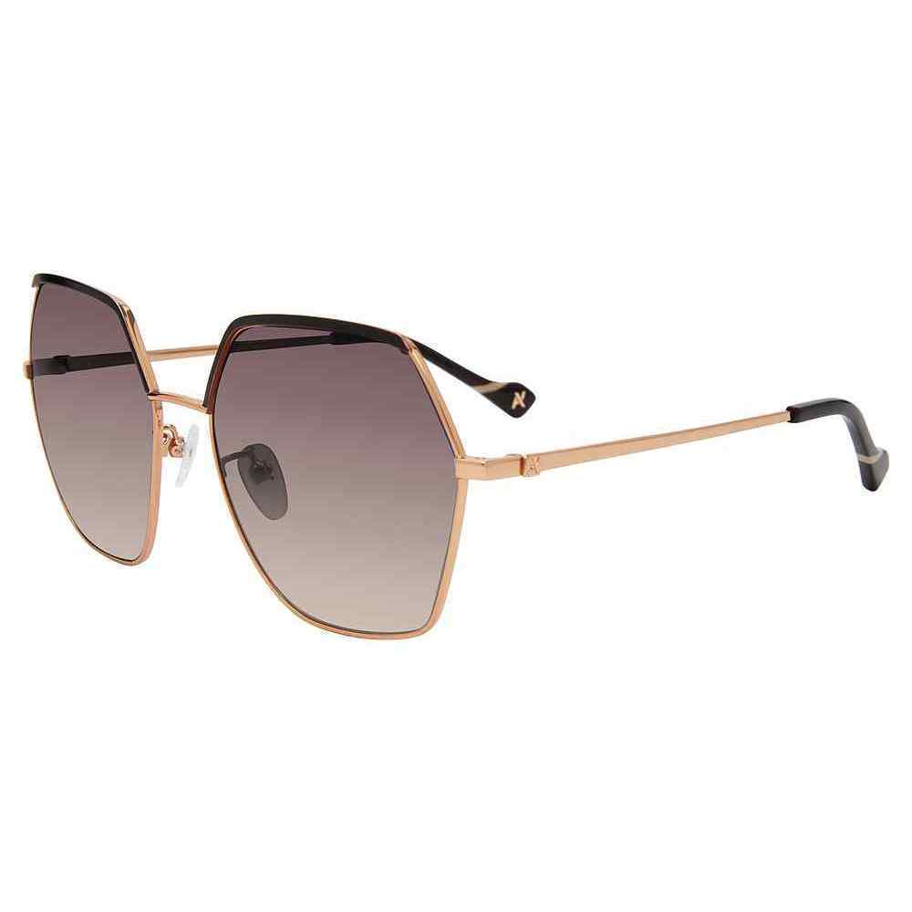 YALEA SUN SYA057 Sunglasses GOLD-02AM 59mm